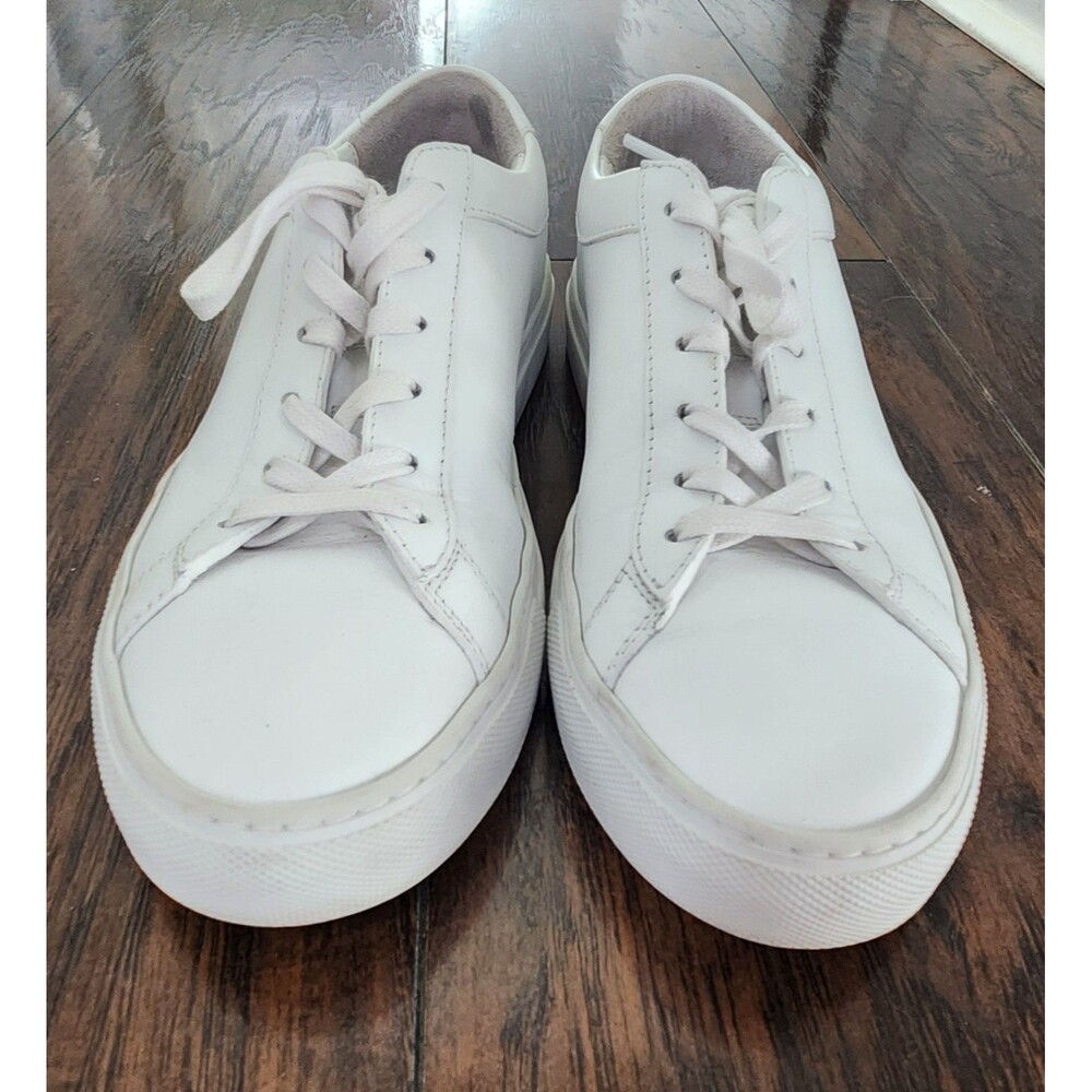 MM Lafleur x Koio Capri Low-Top Sneakers White, Minimalist Design Size 39 7.5/8 - Picture 6 of 6